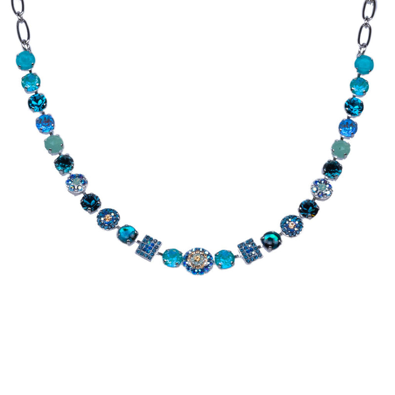 Medium Cluster and Pavé Necklace in "Fairytale"