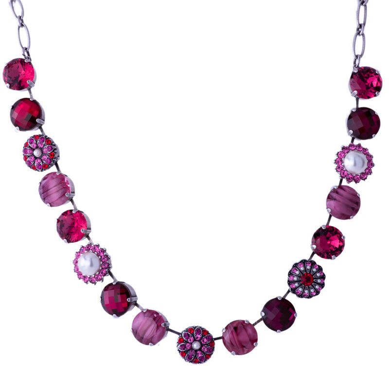 Extra Luxurious Blossom Necklace in "Roxanne"