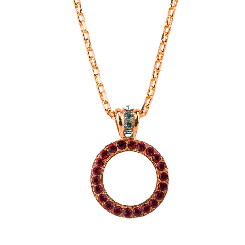 Open Circle Pendant in "Enchanted"