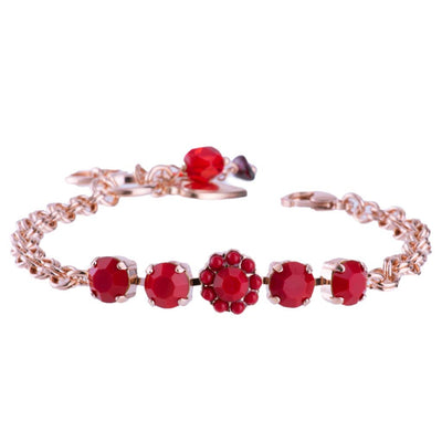 Medium Blossom Chain Bracelet in "Pretty Woman"