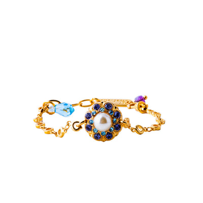 Cluster Chain Bracelet in "Blue Moon"