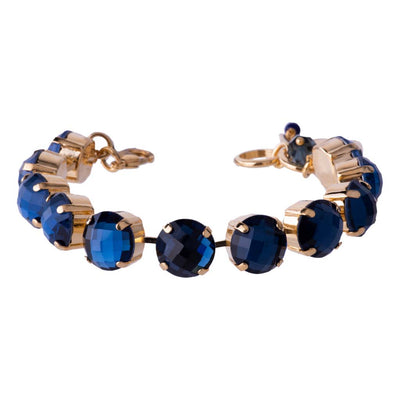 Large Everyday Round Bracelet "Royal Blue"