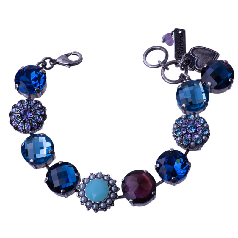 Extra Luxurious Blossom Bracelet in "Electric Blue"