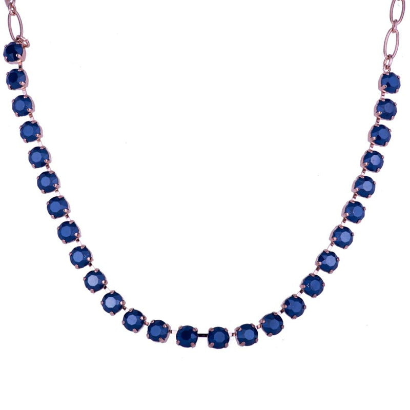 Medium Everyday Necklace in "Royal Blue"