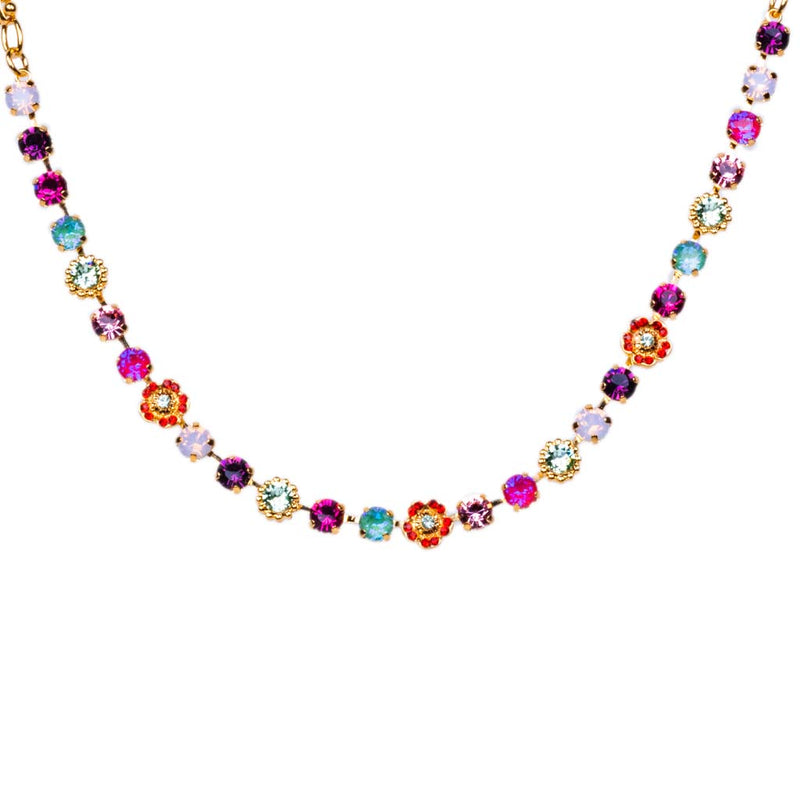 Petite Flower Cluster Necklace in "Enchanted"