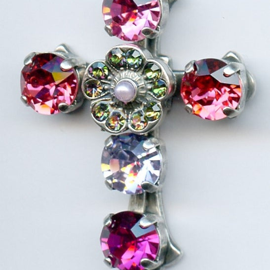 Flower Cross Pendant