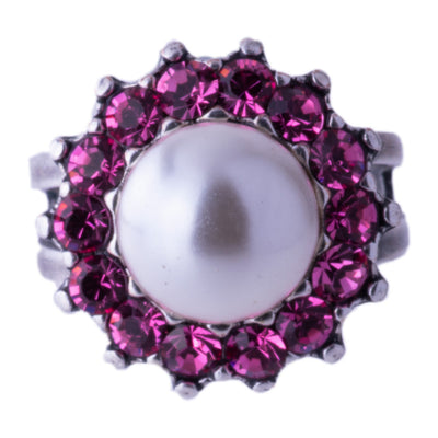 Extra Luxurious Rosette Ring in "Roxanne"