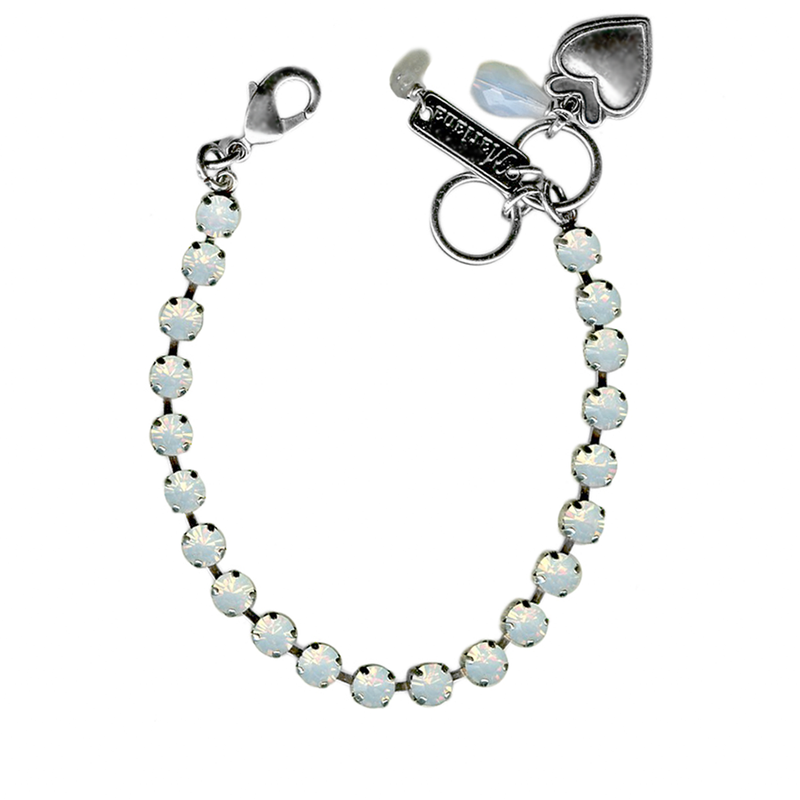 Petite Everyday Bracelet in "White Opal"