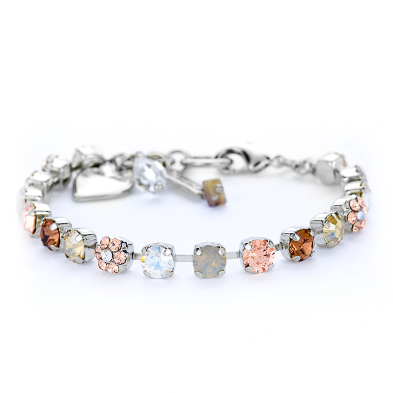 Rosette Bracelet in "Crystal Moonlight"