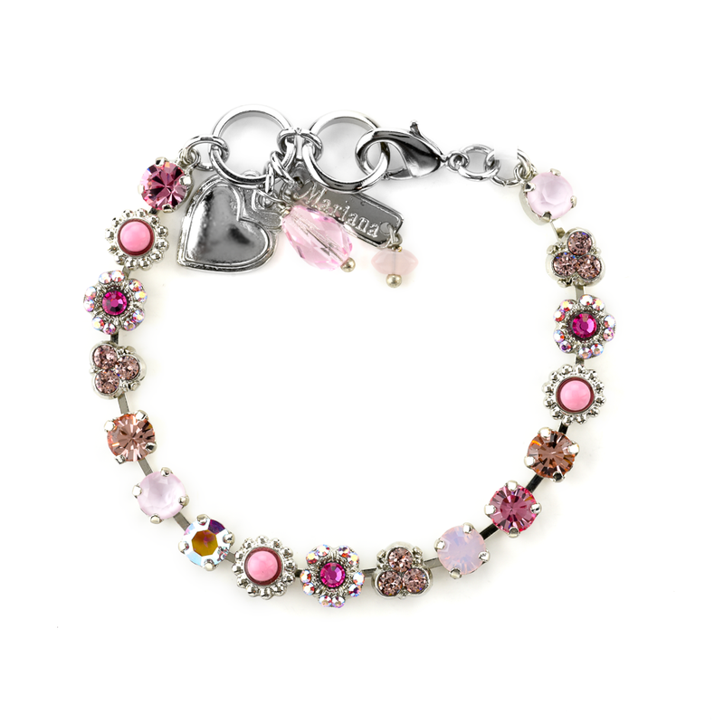 Petite Blossom Bracelet in "Love"