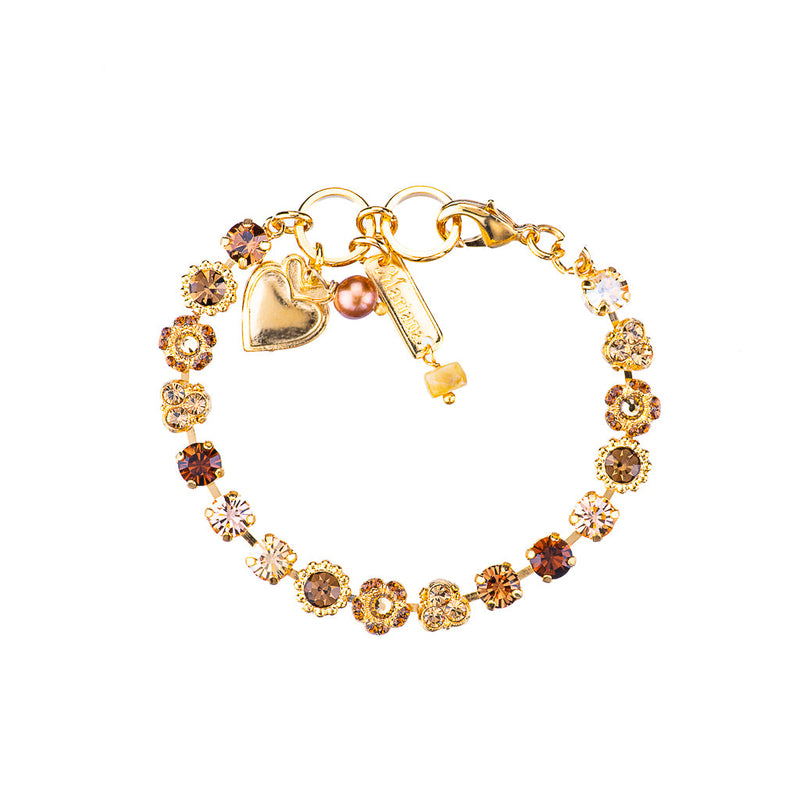 Petite Blossom Bracelet in "Chai"