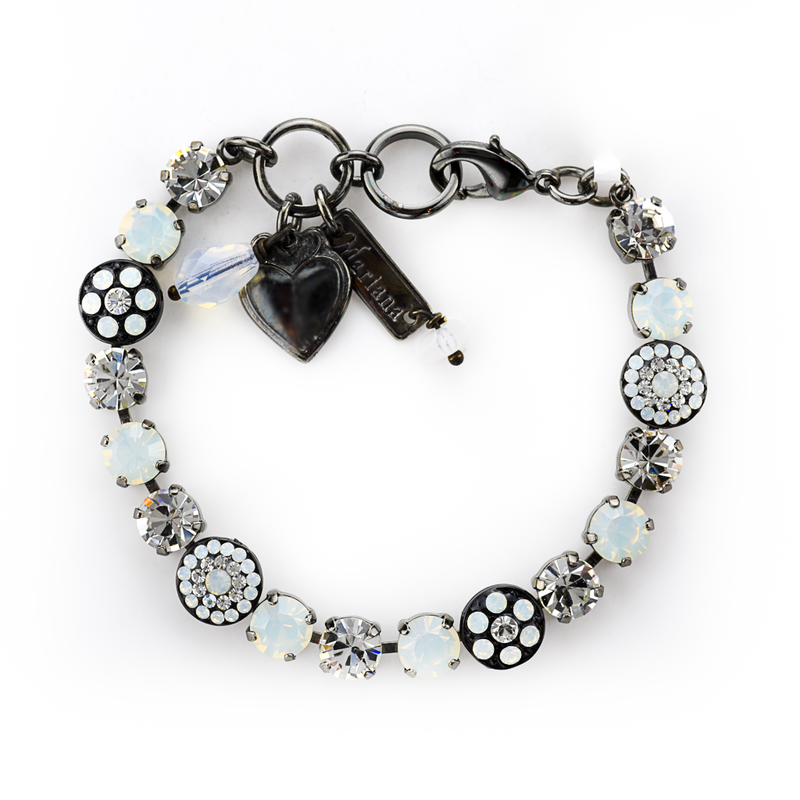 Must-Have Pavé Bracelet in "Powder White"