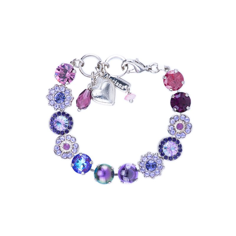 Lovable Mixed Element Bracelet in "Wildberry"