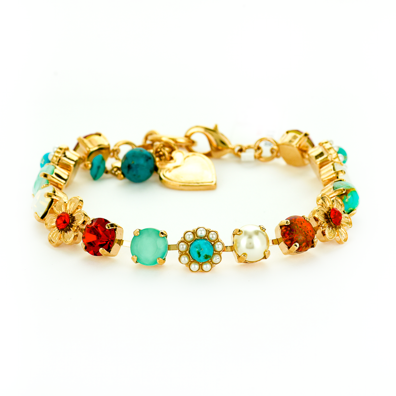 Daisy Bracelet in "Happiness-Turquoise"