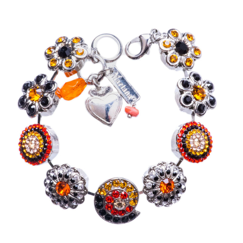 Extra Luxurious Shell and Flower Bracelet in "Magic"