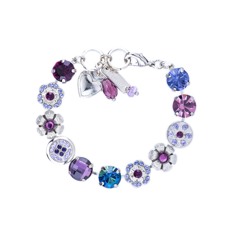 Lovable Adorned Bracelet in "Wildberry"