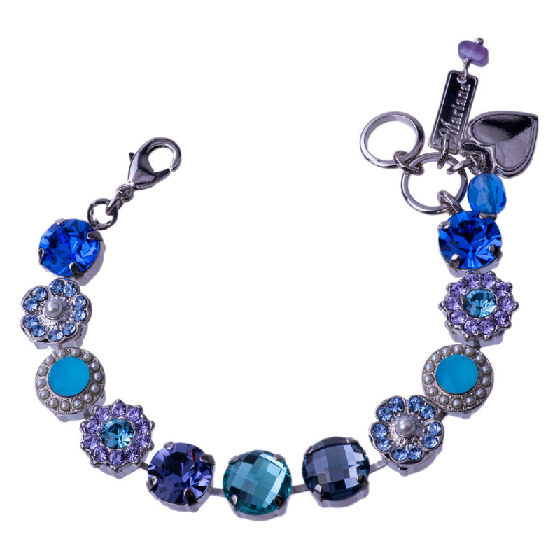 Rosette Bracelet in "Electric Blue"