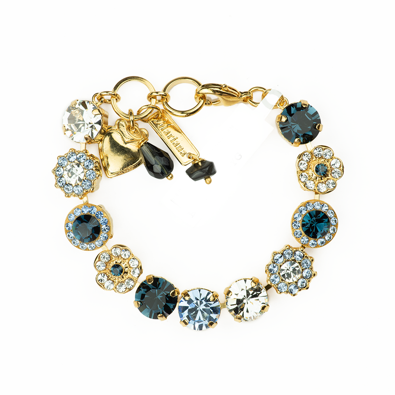 Lovable Rosette Bracelet in "Night Sky"