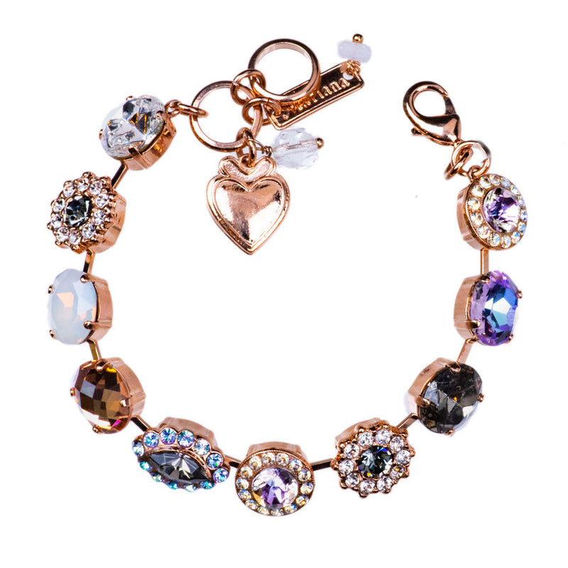 Lovable Oval and Cluster Bracelet in "Ice Queen"