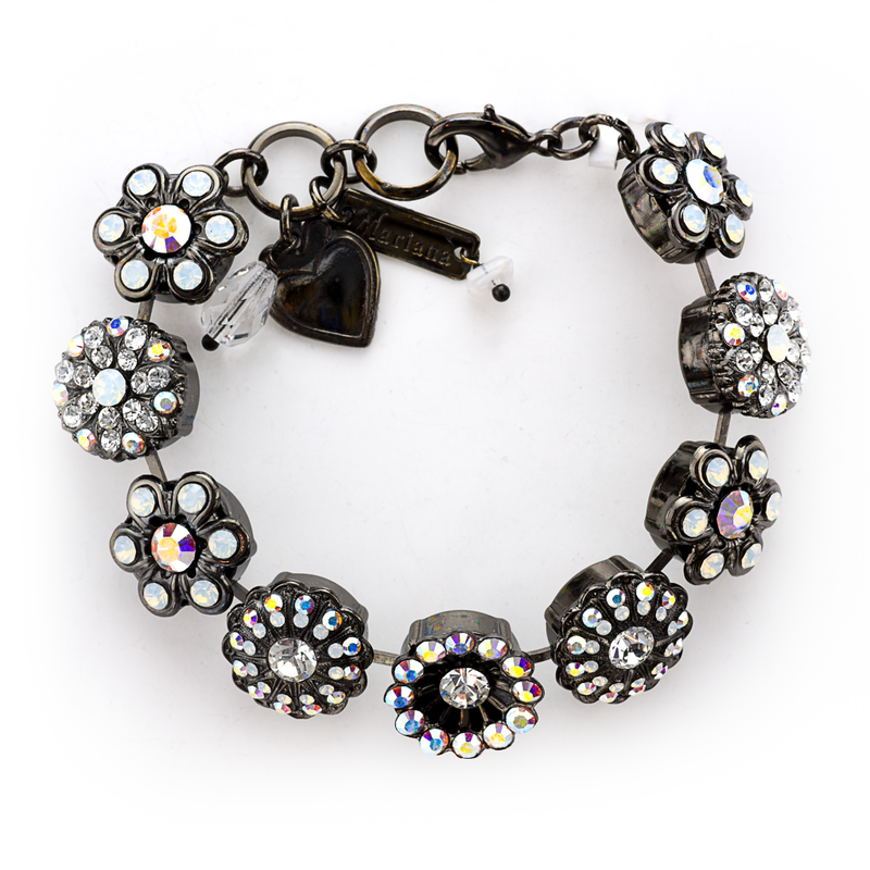 Extra Luxurious Rosette Bracelet in "On a Clear Day"