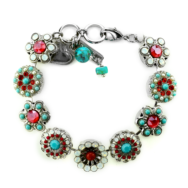 Extra Luxurious Rosette Bracelet in "Happiness"