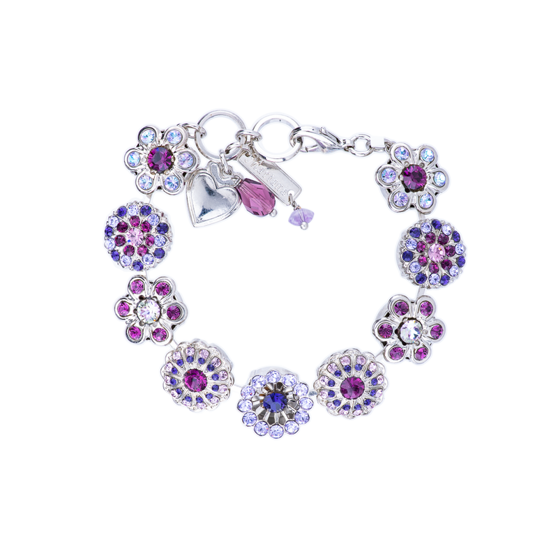 Extra Luxurious Rosette Bracelet in "Wildberry"