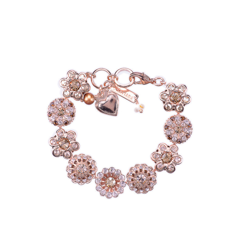 Extra Luxurious Rosette Bracelet in "Chai"