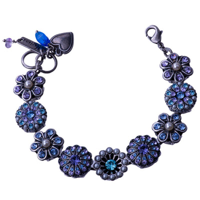 Extra Luxurious Rosette Bracelet in "Electric Blue"