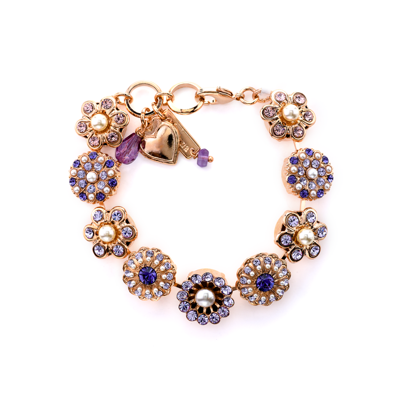 Extra Luxurious Rosette Bracelet in "Romance"