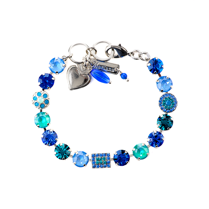 Must-Have Cluster and Pavé Bracelet in "Serenity"