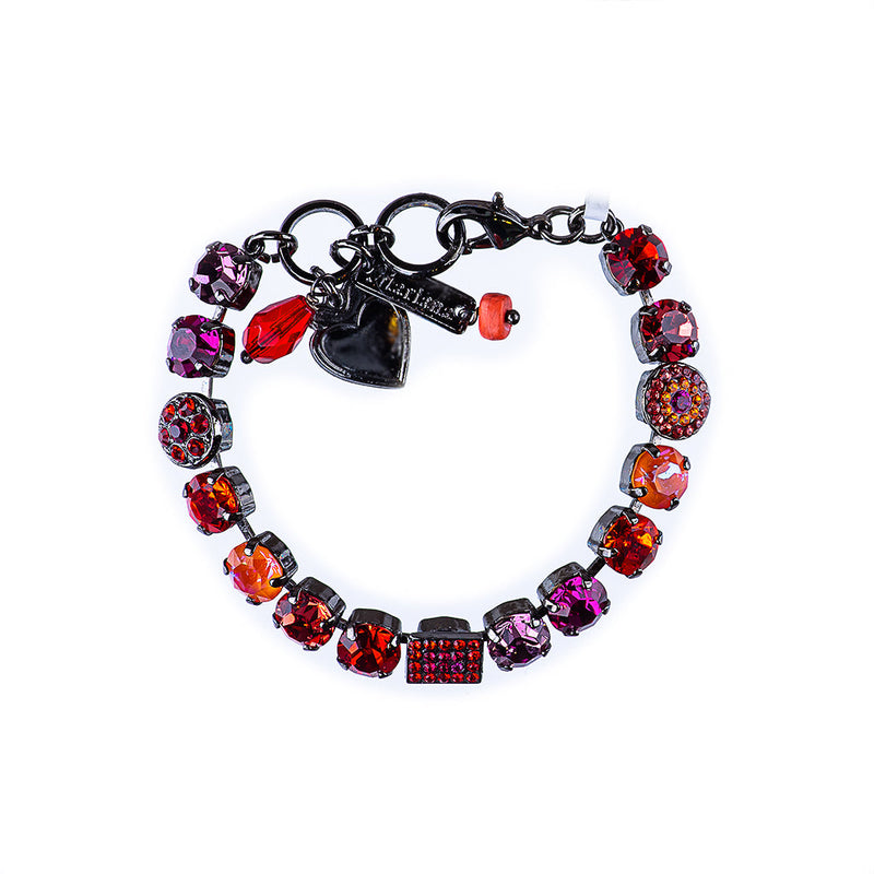 Must-Have Cluster and Pavé Bracelet in "Hibiscus"