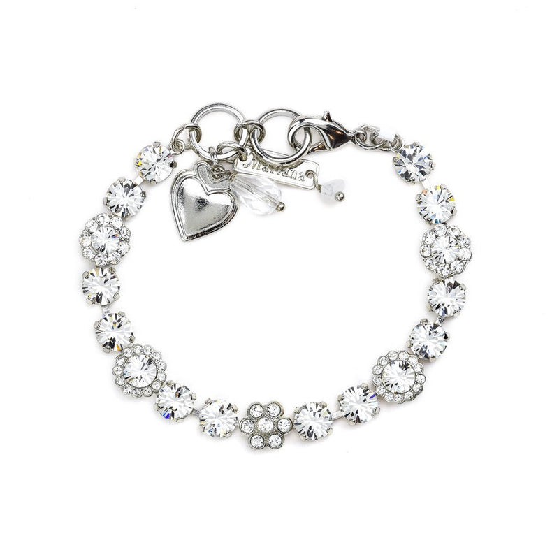 Must-Have Blossom Bracelet in "On a Clear Day" - Rhodium