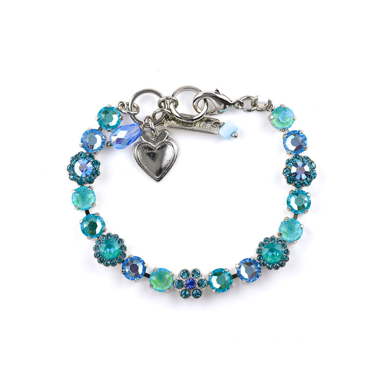 Must-Have Blossom Bracelet in "Tranquil" - Rhodium