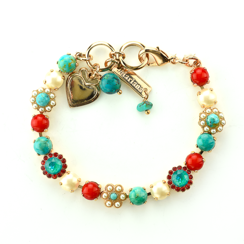 Blossom Bracelet in "Happiness-Turquoise"