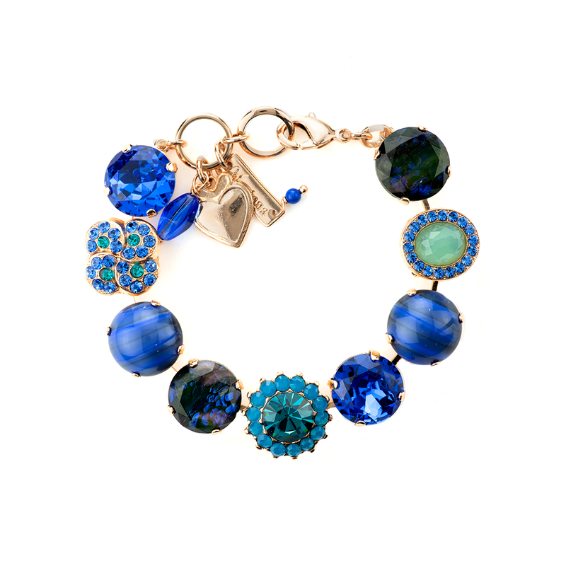 Extra Luxurious Cluster Bracelet in "Serenity"