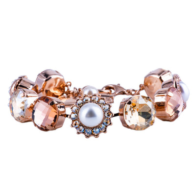 Extra Luxurious Cluster Bracelet in "Cookie Dough"