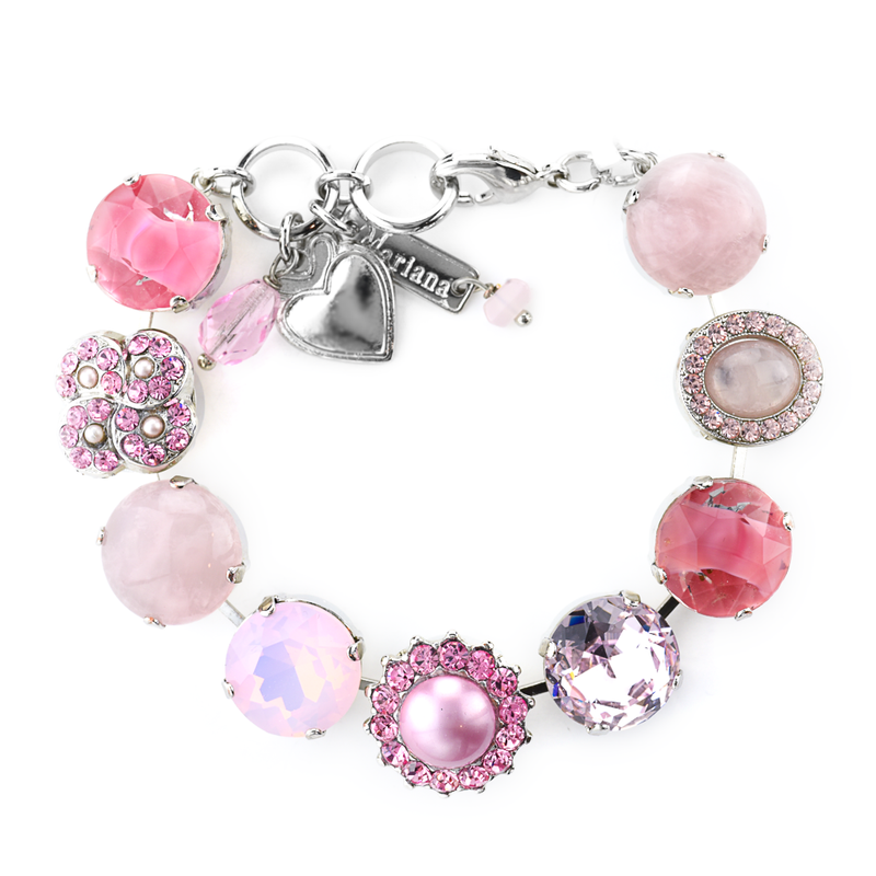 Extra Luxurious Cluster Bracelet in "Love"