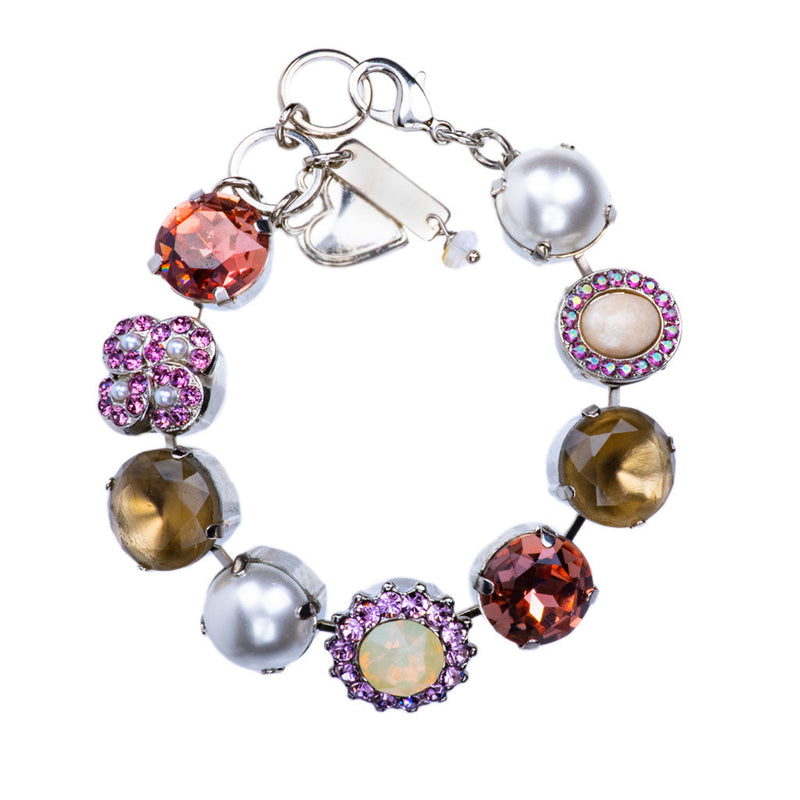 Extra Luxurious Cluster Bracelet in "Cake Batter"