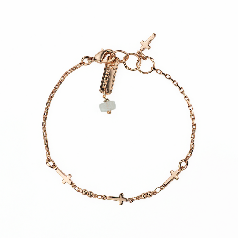 Petite Cross Bracelet