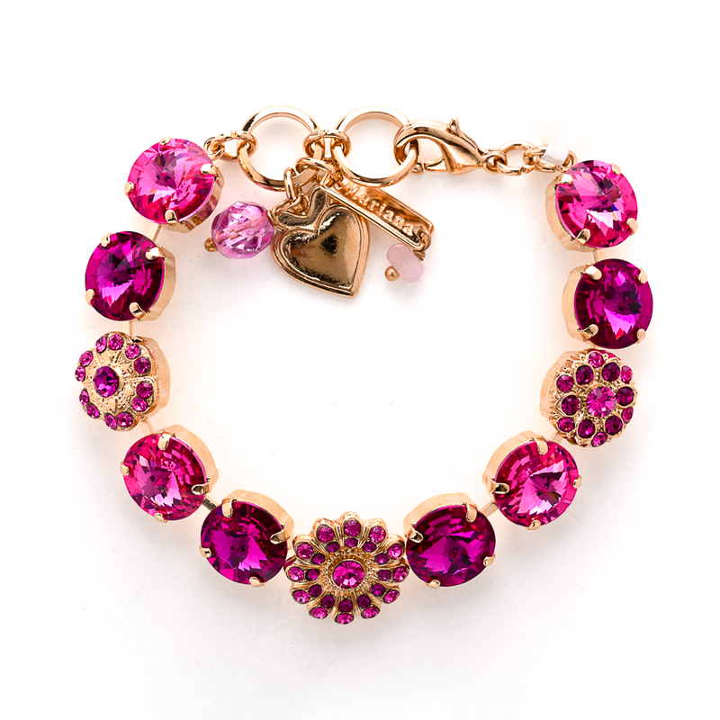 Lovable Aster Rivoli Bracelet in "Fuchsia Rose"