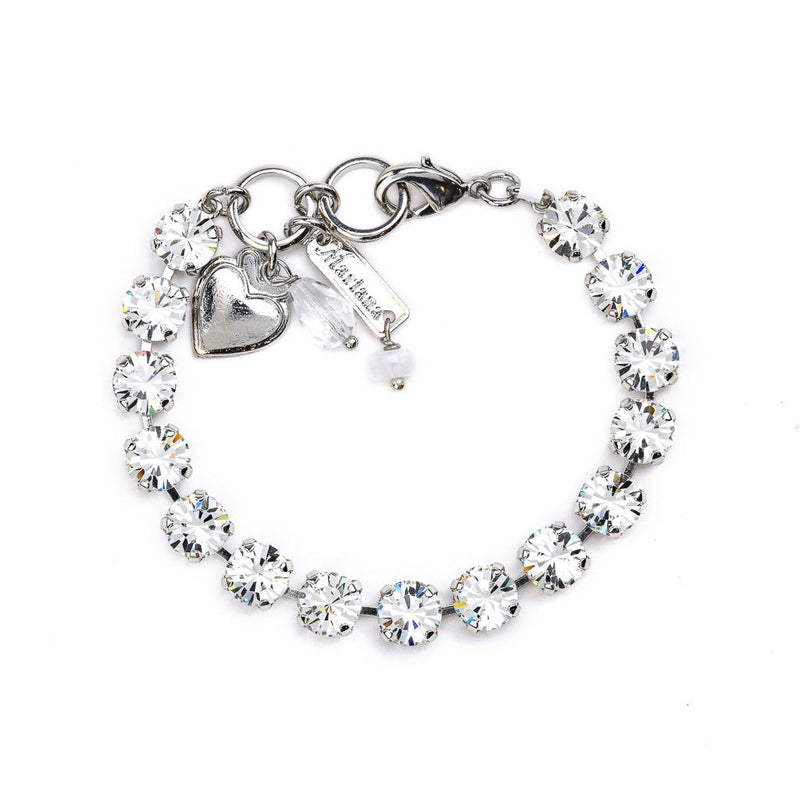 Must-Have Everyday Bracelet in Clear - Rhodium