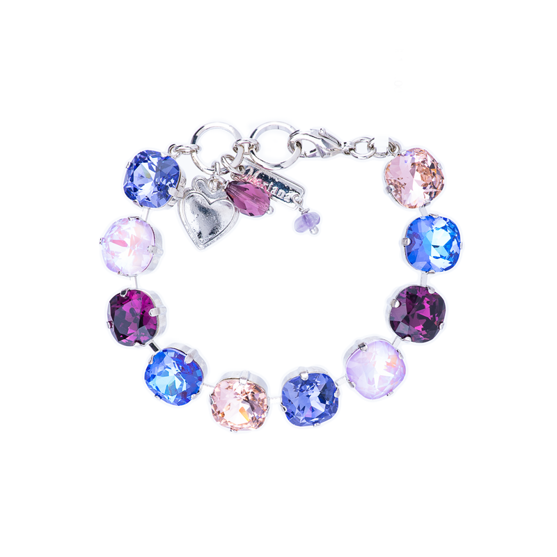 Cushion Cut Bracelet in "Wildberry"