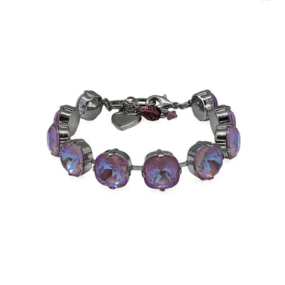 Cushion Cut Bracelet in Sun-Kissed "Lavender"