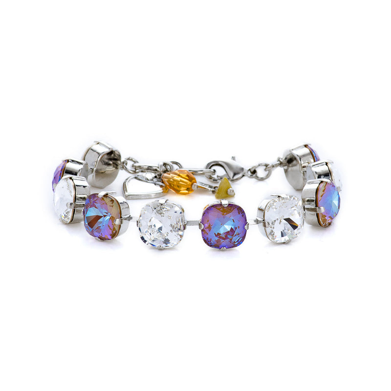 Cushion Cut Bracelet in "Clear Twilight"