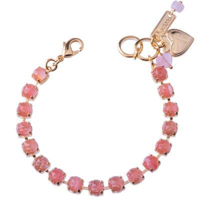 Classic Crystal Bracelet in "Rose Quartz"