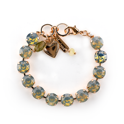 Round Bracelet in "Gray Opal"