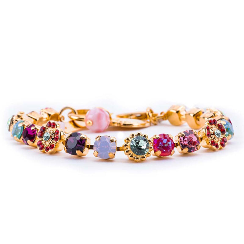 Flower Cluster Bracelet in "Enchanted"