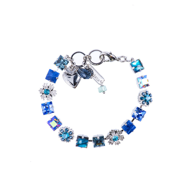 Must-Have Flower and Square Bracelet in "Sleepytime"