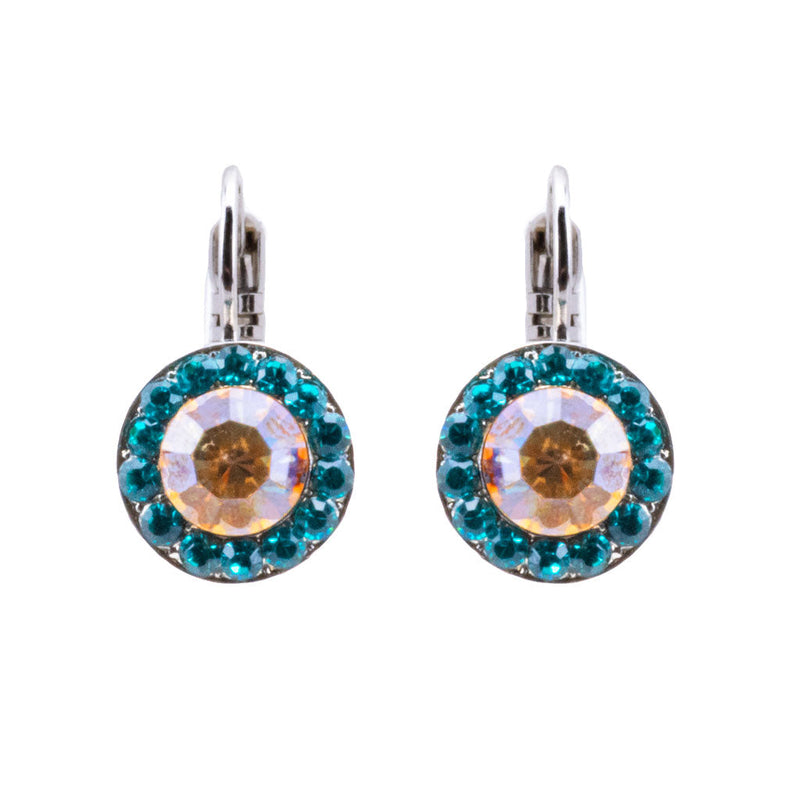 Must-Have Pavé Leverback Earrings in "Fairytale"