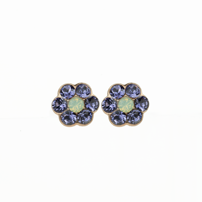 Petite Flower Post Earrings in "Travelara"